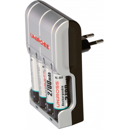 Kit chargeur + 4 piles rechargeables pour Primo et Peristim Pro