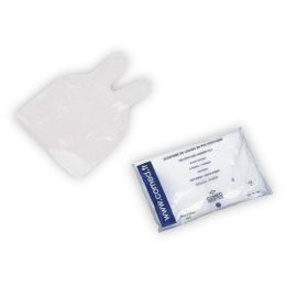 Doigtiers polyéthylène 2 doigts non stériles (5 sachets de 100)
