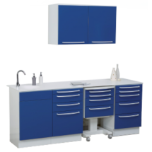 Mobilier modulaire de cabinet de gynécologie